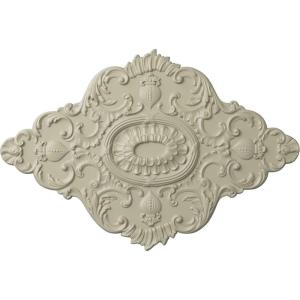 image42 34W x 28 78H x 1P Ashford Ceiling MedallionClear Yellow Flat Finish