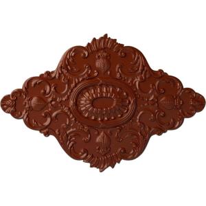 image42 34W x 28 78H x 1P Ashford Ceiling MedallionFirebrick Flat Finish