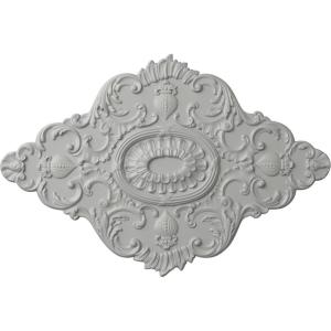 image42 34W x 28 78H x 1P Ashford Ceiling MedallionFrost Flat Finish