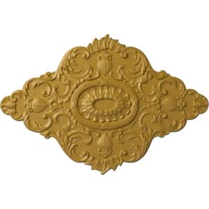 image42 34W x 28 78H x 1P Ashford Ceiling MedallionIridescent Gold Metallic Series