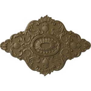image42 34W x 28 78H x 1P Ashford Ceiling MedallionMississippi Mud Flat Finish