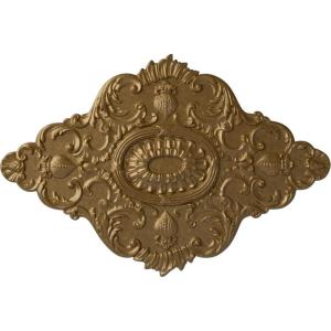 image42 34W x 28 78H x 1P Ashford Ceiling MedallionPale Gold Metallic Series