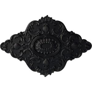 image42 34W x 28 78H x 1P Ashford Ceiling MedallionSteel Gray Metallic Series
