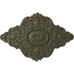 image42 34W x 28 78H x 1P Ashford Ceiling MedallionWitch Hazel Flat Finish