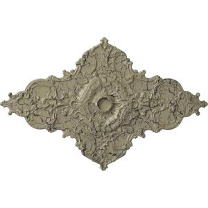 image67 14W x 43 38H x 4ID x 2P Melchor Diamond Ceiling Medallion Fits Canopies up to 4Castle Stone Crackle Flat Finish