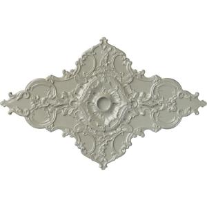 image67 14W x 43 38H x 4ID x 2P Melchor Diamond Ceiling Medallion Fits Canopies up to 4Flash Copper Metallic Series