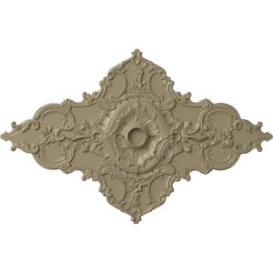 image67 14W x 43 38H x 4ID x 2P Melchor Diamond Ceiling Medallion Fits Canopies up to 4Gobi Desert Flat Finish