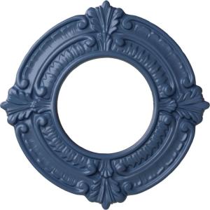 imageEkena Millwork Benson Ceiling Medallion Jet BlackAmericana Flat Finish