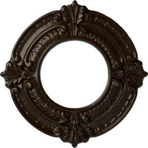 imageEkena Millwork Benson Ceiling Medallion Jet BlackBronze Metallic Series