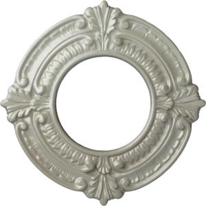 imageEkena Millwork Benson Ceiling Medallion Jet BlackFlash Copper Metallic Series