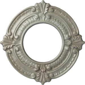 imageEkena Millwork Benson Ceiling Medallion Jet BlackFlash Gold Metallic Series