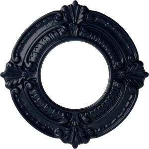 imageEkena Millwork Benson Ceiling Medallion Jet BlackMidnight Dream Flat Finish