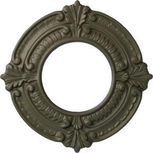 imageEkena Millwork Benson Ceiling Medallion Jet BlackWitch Hazel Flat Finish