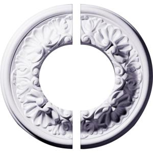 imageEkena Millwork CM07OD203500 7 12OD x 3 12ID x 1 18P Odessa Ceiling Medallion Fits Canopies up to 312 2 PieceSplit