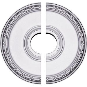 imageEkena Millwork CM16ME2 16 12OD x 3 78ID x 1 12P Medea Ceiling Medallion Fits Canopies up to 538 2 PieceSplit
