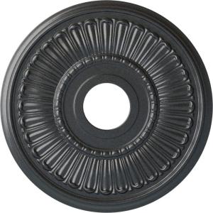 imageEkena Millwork CM16MLPES 16OD X 3 58ID X 34P Melonie Ceiling Medallion Fits Canopies Up to 6 38 PewterPewter Metallic Series