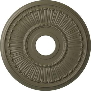 imageEkena Millwork CM16MLPES 16OD X 3 58ID X 34P Melonie Ceiling Medallion Fits Canopies Up to 6 38 PewterSpartan Stone Flat Finish