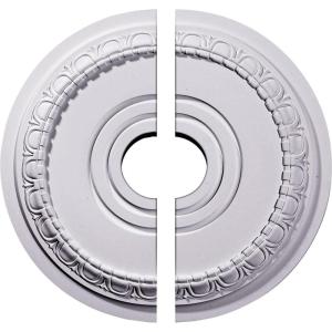 imageEkena Millwork CM17MU2 17 12OD x 3 58ID x 1P Munich Ceiling Medallion Fits Canopies up to 558 2 Piece