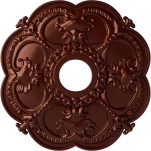 imageEkena Millwork CM17RORUSDecorative Ceiling Medallions Modeled After Original Historical Patterns amp Designs RustAntique Copper Metallic Series