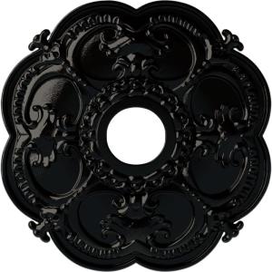 imageEkena Millwork CM17RORUSDecorative Ceiling Medallions Modeled After Original Historical Patterns amp Designs RustBlack Pearl Metallic Series