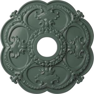 imageEkena Millwork CM17RORUSDecorative Ceiling Medallions Modeled After Original Historical Patterns amp Designs RustCloud Burst Flat Finish