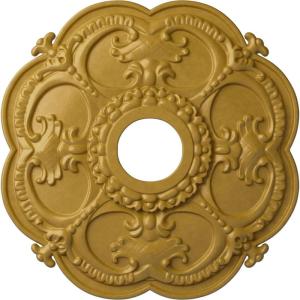 imageEkena Millwork CM17RORUSDecorative Ceiling Medallions Modeled After Original Historical Patterns amp Designs RustIridescent Gold Metallic Series