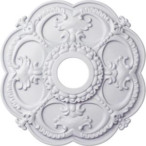 imageEkena Millwork CM17RORUSDecorative Ceiling Medallions Modeled After Original Historical Patterns amp Designs RustPrimed