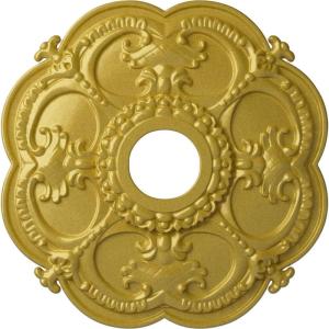 imageEkena Millwork CM17RORUSDecorative Ceiling Medallions Modeled After Original Historical Patterns amp Designs RustRich Gold Metallic Series