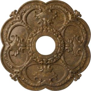 imageEkena Millwork CM17RORUSDecorative Ceiling Medallions Modeled After Original Historical Patterns amp Designs RustRubbed Bronze Metallic Series