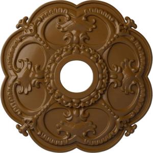 imageEkena Millwork CM17RORUSDecorative Ceiling Medallions Modeled After Original Historical Patterns amp Designs RustSmokey Topaz Flat Finish