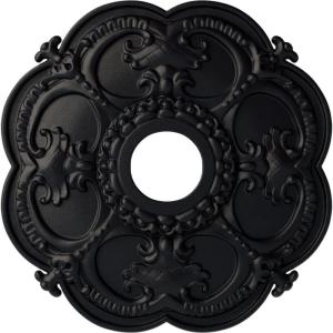 imageEkena Millwork CM17RORUSDecorative Ceiling Medallions Modeled After Original Historical Patterns amp Designs RustSteel Gray Metallic Series