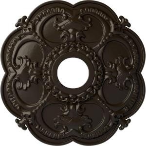 imageEkena Millwork CM17RORUSDecorative Ceiling Medallions Modeled After Original Historical Patterns amp Designs RustStone Hearth Flat Finish