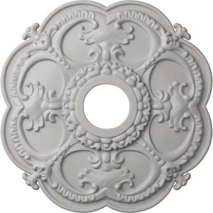 imageEkena Millwork CM17RORUSDecorative Ceiling Medallions Modeled After Original Historical Patterns amp Designs RustUltra Pure White Flat Finish