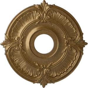 imageEkena Millwork CM18ATPASDecorative Ceiling Medallions Modeled After Original Historical Patterns amp Designs Pale GoldPale Gold Metallic Series