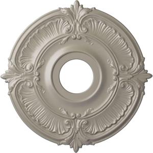 imageEkena Millwork CM18ATPASDecorative Ceiling Medallions Modeled After Original Historical Patterns amp Designs Pale GoldPearl White Metallic Series