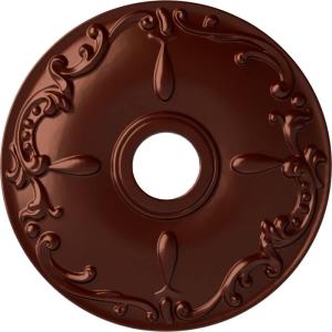 imageEkena Millwork CM18KE 18Inch OD x 3 12Inch ID x 1 14Inch Kent Ceiling MedallionAntique Copper Metallic Series