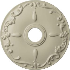 imageEkena Millwork CM18KE 18Inch OD x 3 12Inch ID x 1 14Inch Kent Ceiling MedallionClear Yellow Flat Finish