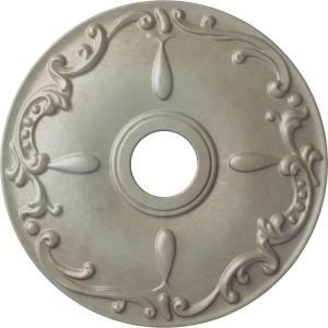 imageEkena Millwork CM18KE 18Inch OD x 3 12Inch ID x 1 14Inch Kent Ceiling MedallionFlash Gold Metallic Series