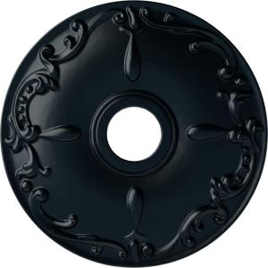 imageEkena Millwork CM18KE 18Inch OD x 3 12Inch ID x 1 14Inch Kent Ceiling MedallionNight Shade Flat Finish
