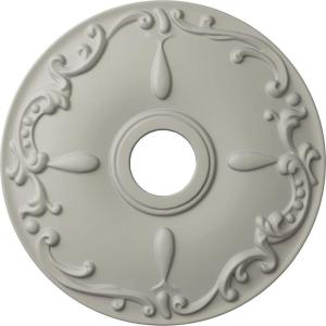 imageEkena Millwork CM18KE 18Inch OD x 3 12Inch ID x 1 14Inch Kent Ceiling MedallionPot of Cream Flat Finish