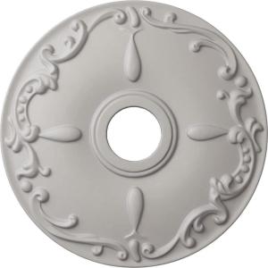 imageEkena Millwork CM18KE 18Inch OD x 3 12Inch ID x 1 14Inch Kent Ceiling MedallionUltra Pure White Flat Finish