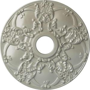imageEkena Millwork CM18NO 18Inch OD x 3 12Inch ID x 1 38Inch Norwich Ceiling MedallionFlash Copper Metallic Series