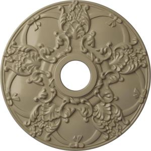 imageEkena Millwork CM18NO 18Inch OD x 3 12Inch ID x 1 38Inch Norwich Ceiling MedallionGobi Desert Flat Finish