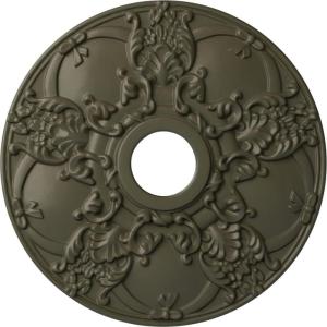 imageEkena Millwork CM18NO 18Inch OD x 3 12Inch ID x 1 38Inch Norwich Ceiling MedallionWitch Hazel Flat Finish