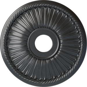 imageEkena Millwork CM20BE1CBC Berkshire Ceiling Medallion Cloud Burst CracklePewter Metallic Series
