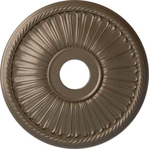 imageEkena Millwork CM20BE1CBC Berkshire Ceiling Medallion Cloud Burst CrackleWarm Silver Metallic Series
