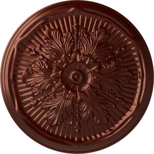 imageEkena Millwork CM21LU 21Inch OD x 2Inch ID x 2Inch P Luton Ceiling MedallionAntique Copper Metallic Series
