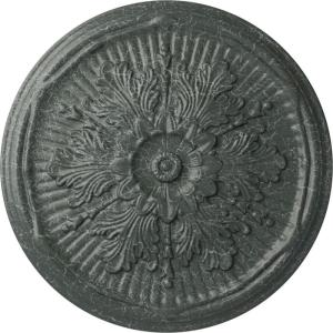 imageEkena Millwork CM21LU 21Inch OD x 2Inch ID x 2Inch P Luton Ceiling MedallionAthenian Green Crackle Flat Finish