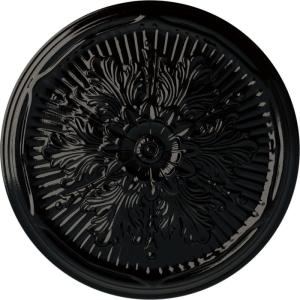 imageEkena Millwork CM21LU 21Inch OD x 2Inch ID x 2Inch P Luton Ceiling MedallionBlack Pearl Metallic Series