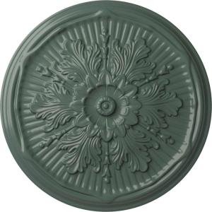 imageEkena Millwork CM21LU 21Inch OD x 2Inch ID x 2Inch P Luton Ceiling MedallionCloud Burst Flat Finish